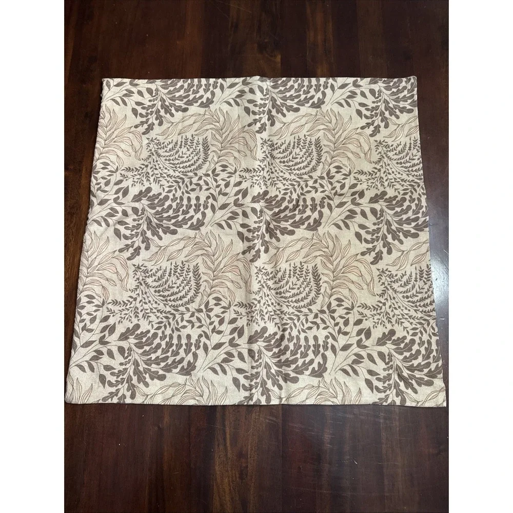Rejuvenation Throw Pillow Cover Linen Botanical 20